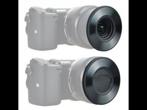 Крышка самооткрывающаяся Z-S16-50 передняя для объективов Sony E PZ 16-50 F 3,5-5,6JJC (643916603)