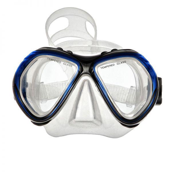 Маска для дайвинга и снорклинга Marlin Cuba Blue Маска для дайвинга и снорклинга Marlin Cuba Blue