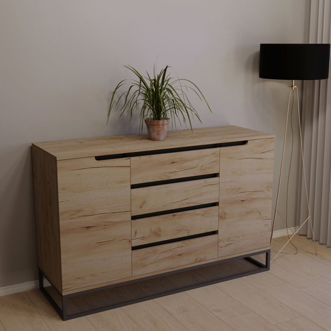 Комод Тиса Мебель 418 Дуб Тахо (9004017)