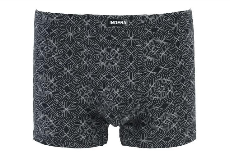 Мужские боксеры стрейчевые INDENA L р. 44-46 2 шт. Черный (81026)