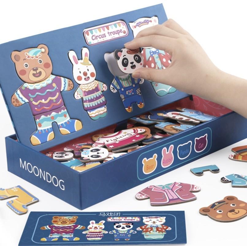 Развивающая доска игра Moondog магнитная с животными - фото 2 Развивающая доска игра Moondog магнитная с животными - фото 2