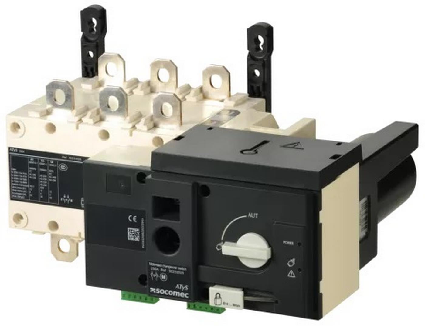 Переключатель нагрузки VAC SOCOMEC ATyS 3x250A 230 (95233025)
