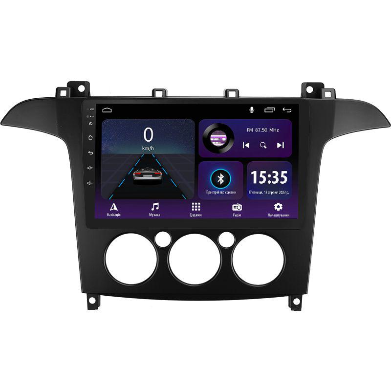 Магнітола штатна Sigma E9232 2/32 GB для Ford S-MAX 1 2006-2015 р. F2 9" (AR-82675)