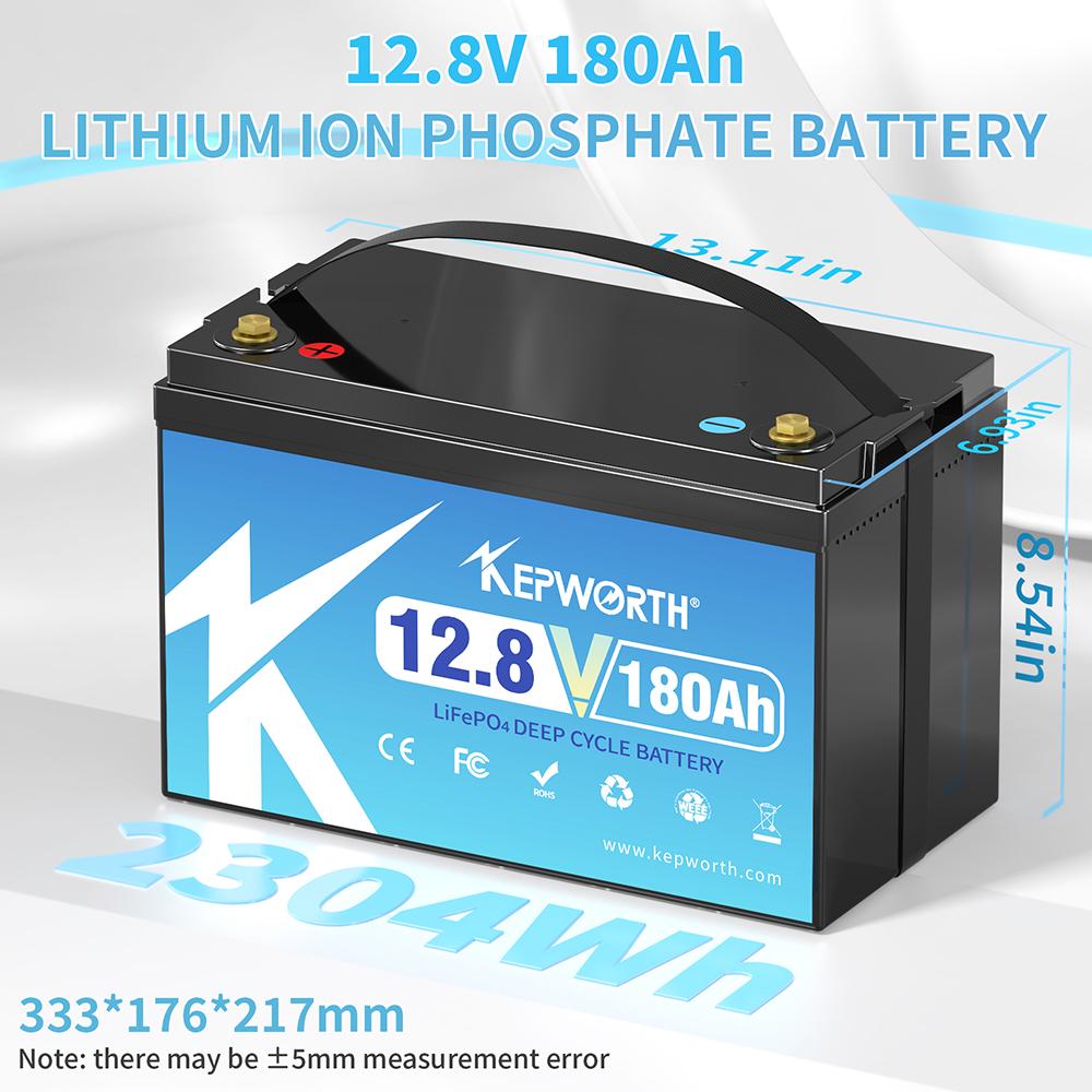 Аккумулятор Kepworth LiFePO4 12V 180Ah 2304W с зарядным устройством BMS (K12180333) - фото 6 Аккумулятор Kepworth LiFePO4 12V 180Ah 2304W с зарядным устройством BMS (K12180333) - фото 6