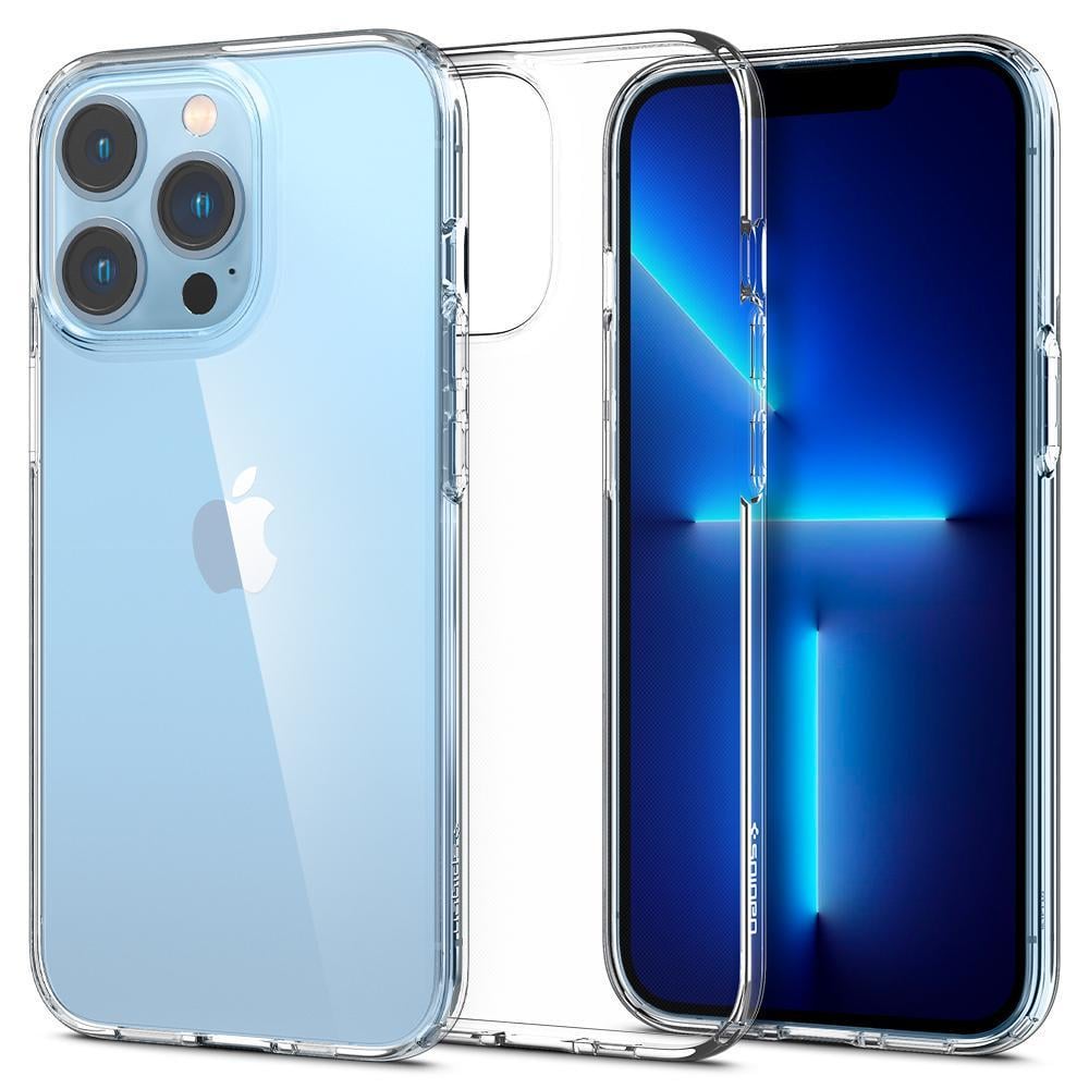 Прозрачный чехол-накладка Spigen Liquid Crystal Case for iPhone 13 Pro (ACS03254)