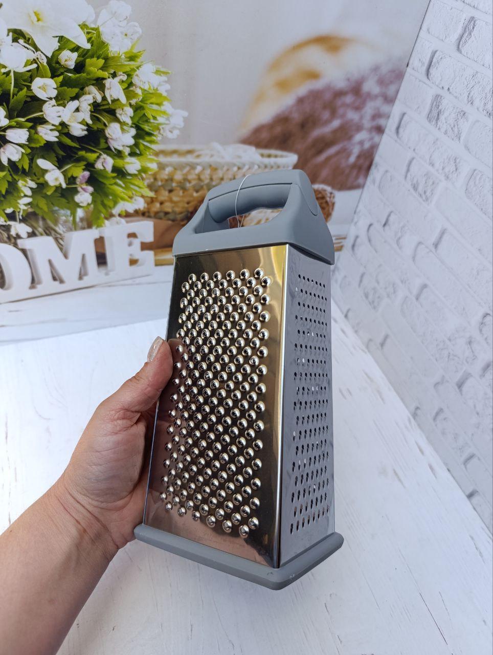 Терка Maxmark MK-CT9001 четырехгранная 11х8,5х23,5 см Серый - фото 2 Терка Maxmark MK-CT9001 четырехгранная 11х8,5х23,5 см Серый - фото 2