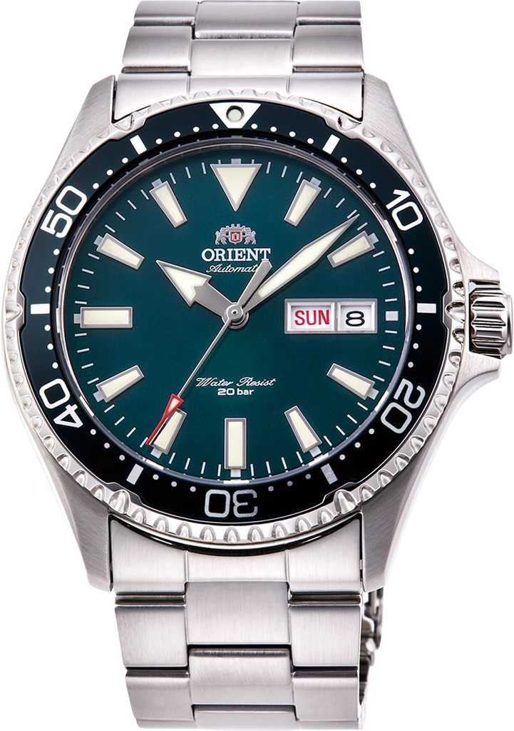 Наручные часы мужские Orient Mako FAA0004E1 со стальным корпусом/сапфировым стеклом WR 200 м Зеленый (3124584437) Наручные часы мужские Orient Mako FAA0004E1 со стальным корпусом/сапфировым стеклом WR 200 м Зеленый (3124584437)