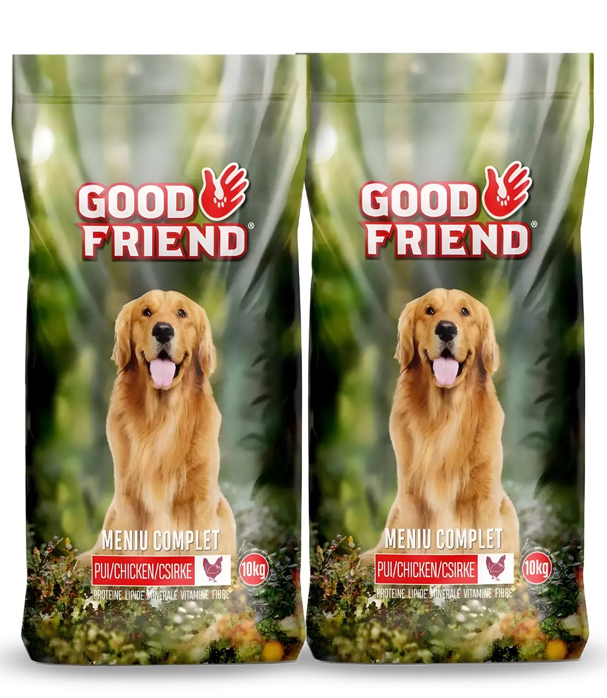 Корм для собак Good Friend сухой со вкусом курицы для всех пород 20 кг 2 шт. (376737171) - фото 1