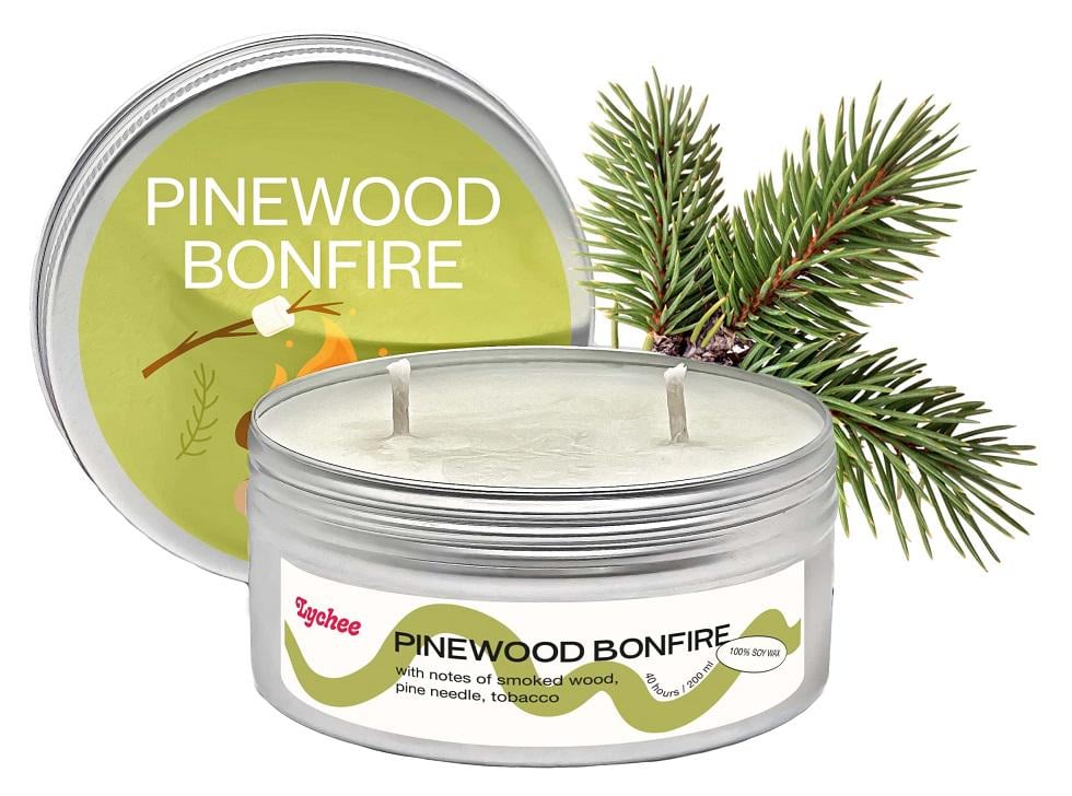 Свеча Личи Дымная Сосна