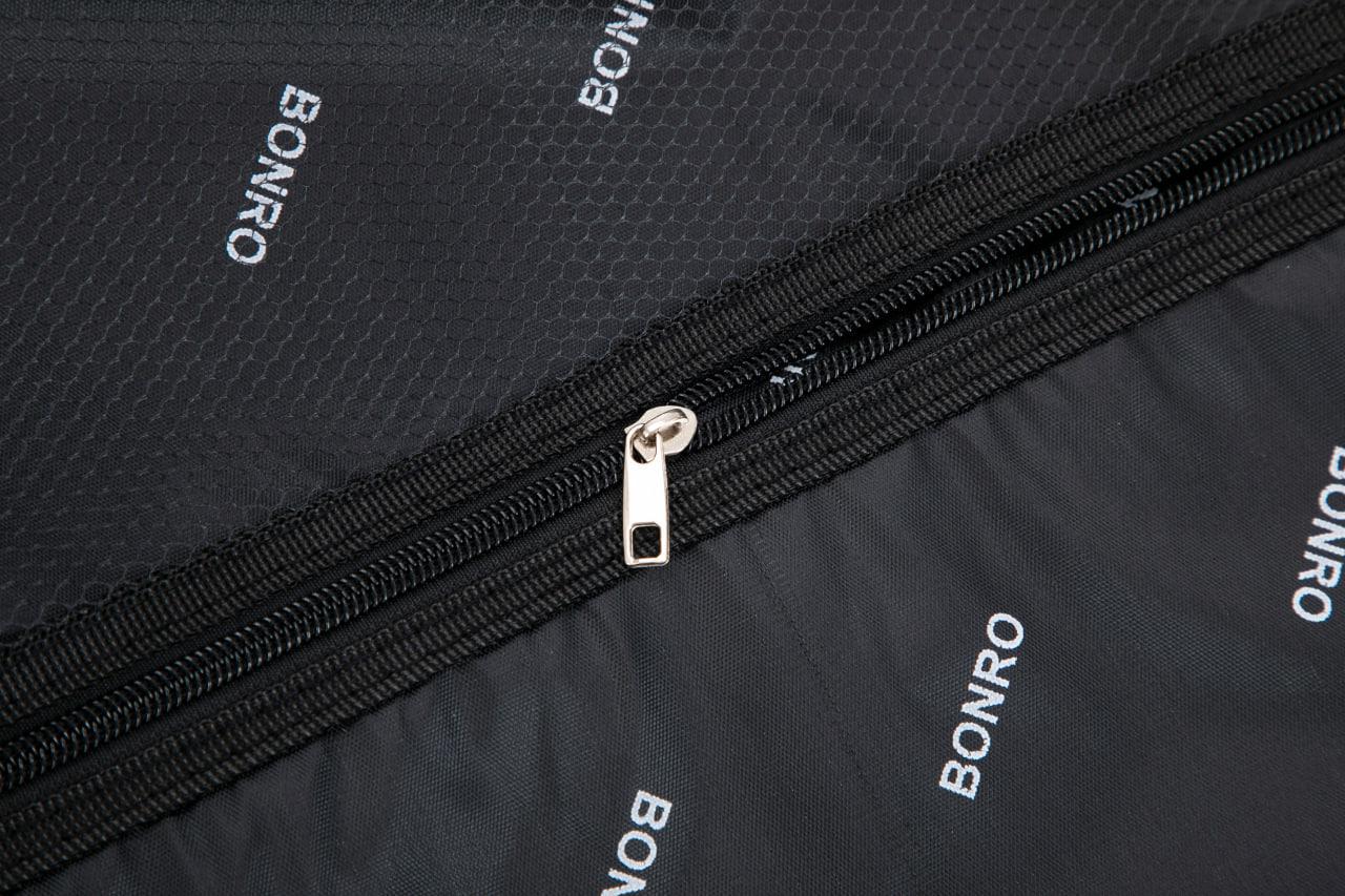 Чемодан Bonro Tourist 4 колеса великий Синій (2208) - фото 2 Чемодан Bonro Tourist 4 колеса великий Синій (2208) - фото 2