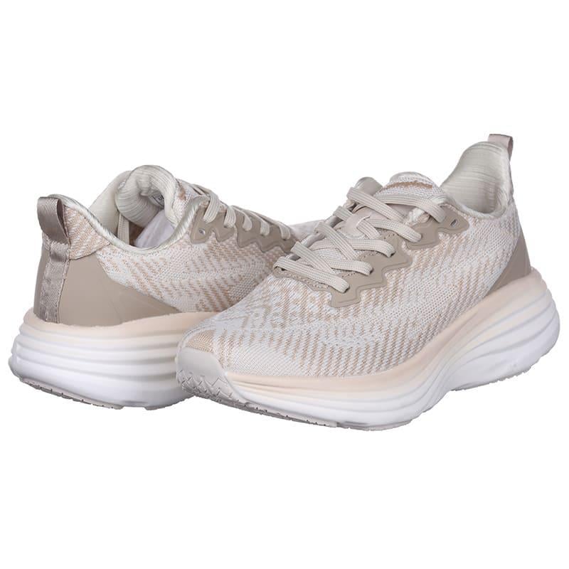 Кроссовки женские BaaS L1813-25C текстильные р. 39 Бежевый (20123)