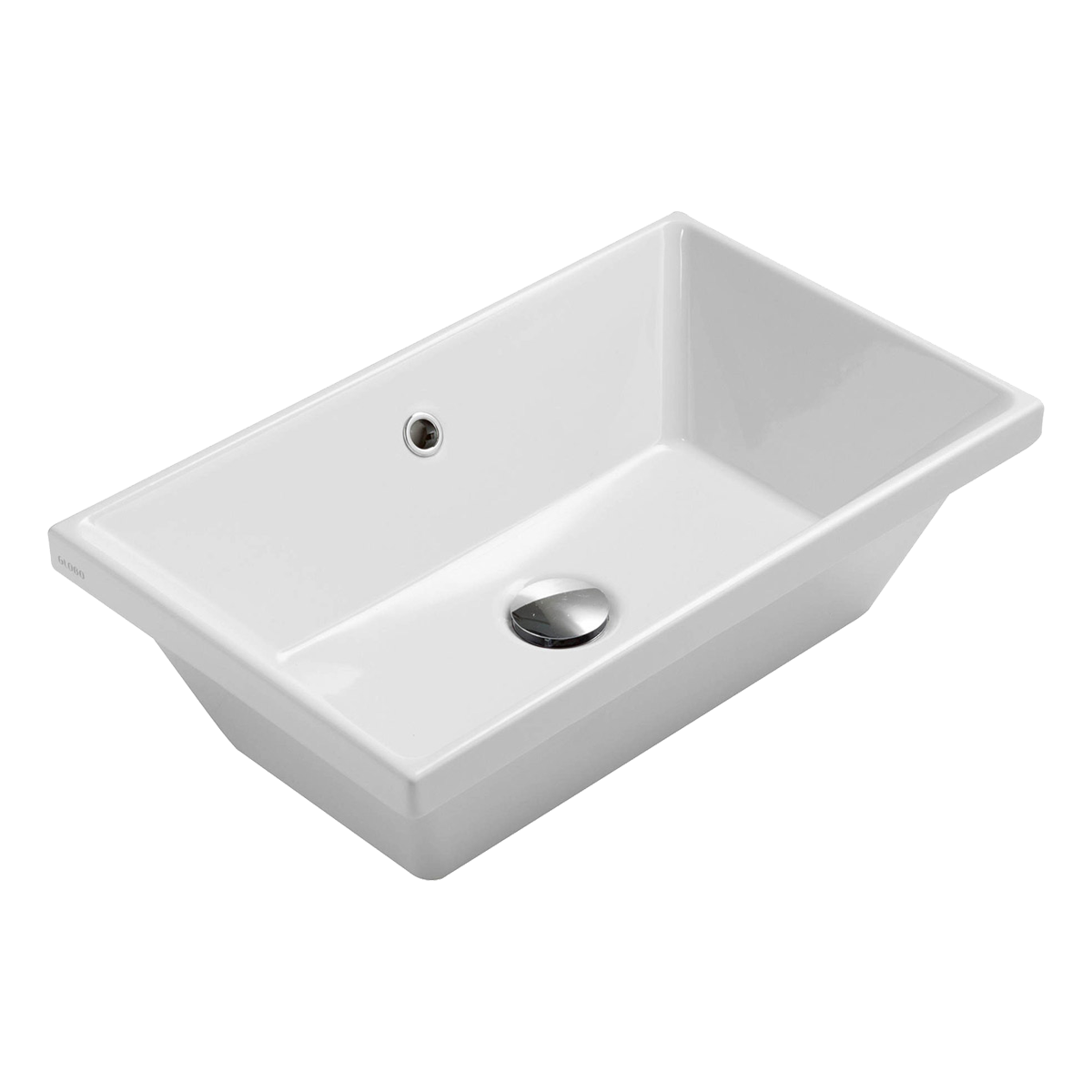 Умывальник накладной Globo STOCKHOLM 56x34 см Белый (FO056BI)