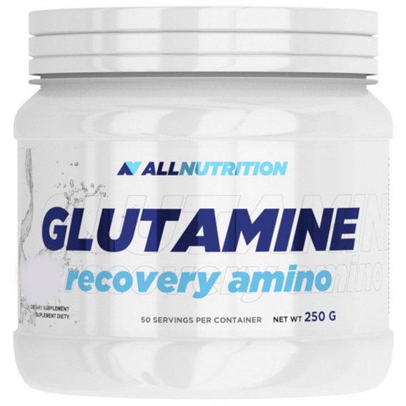 Глютамін для спорту All Nutrition Glutamine Recovery Amino 250 г 50 порцій Lemon
