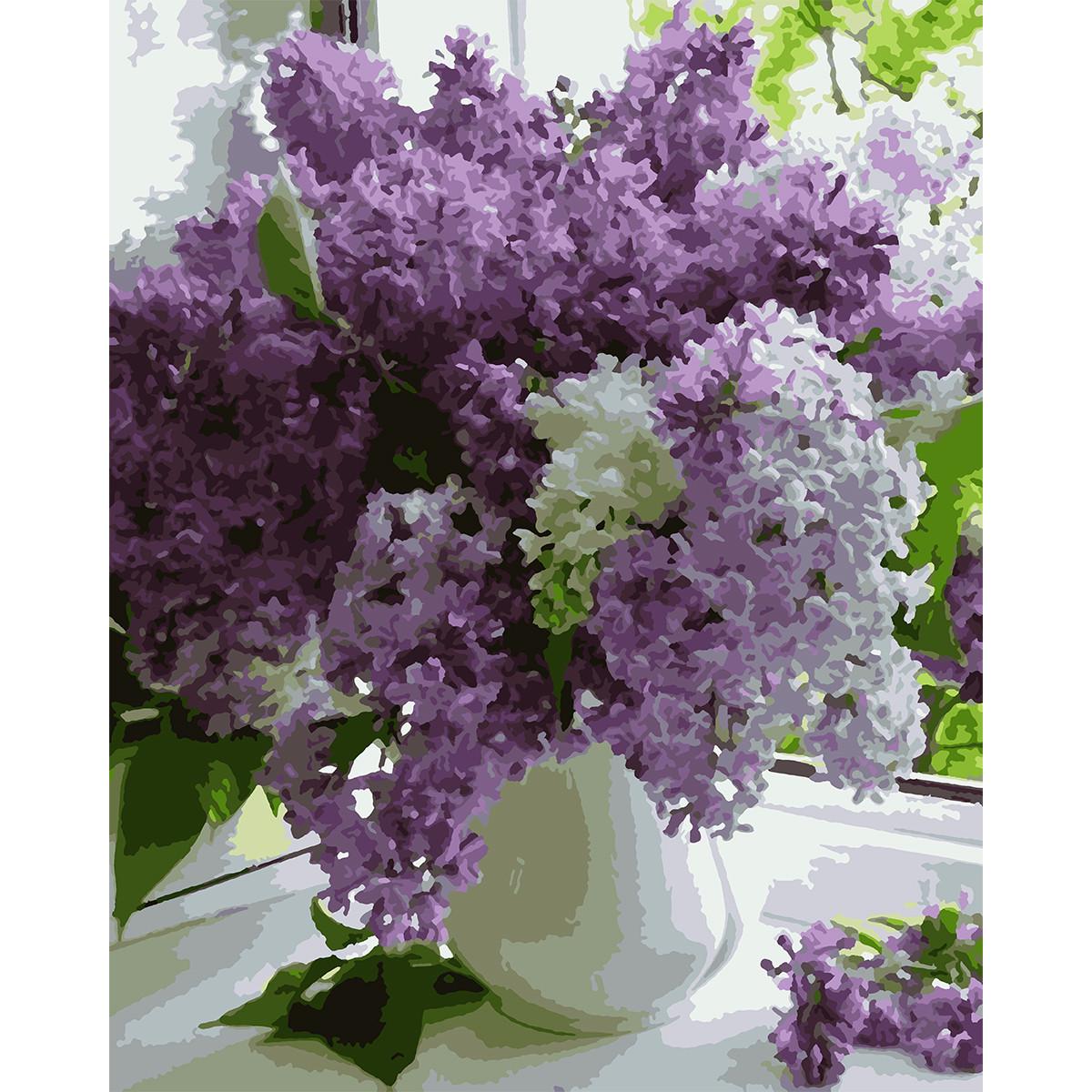 Картина за номерами Аромат бузку 40x50 см Santi (953830)