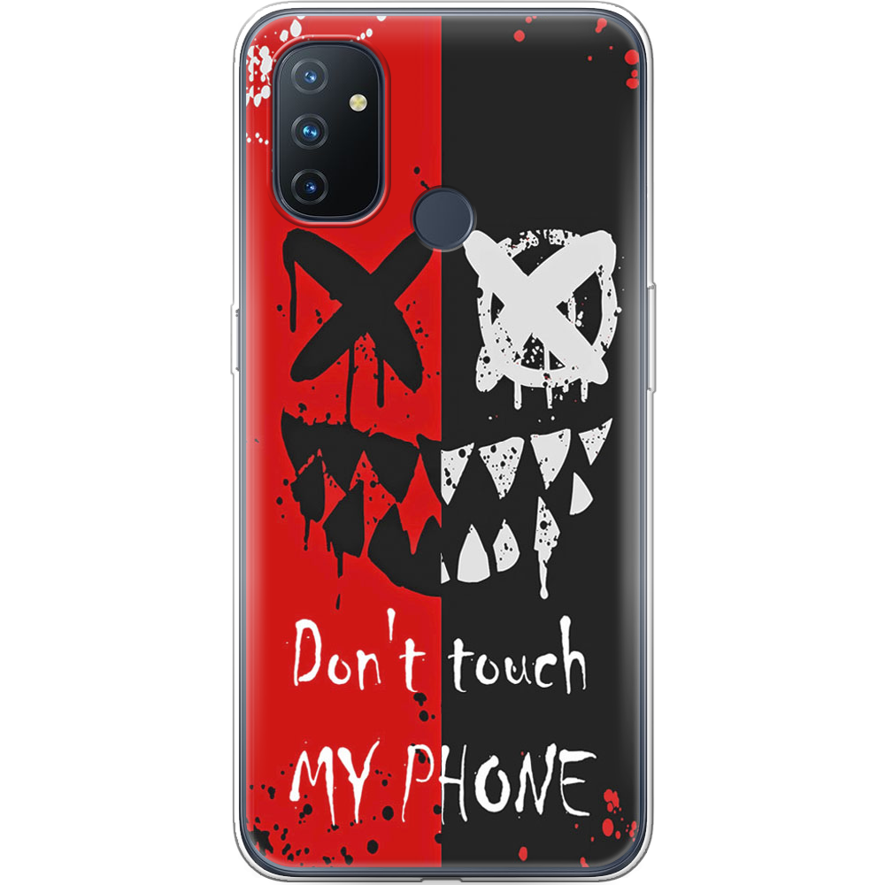 Чохол Boxface OnePlus Nord N100 Bad Smile Прозорий силікон (42753-up2468-42753)