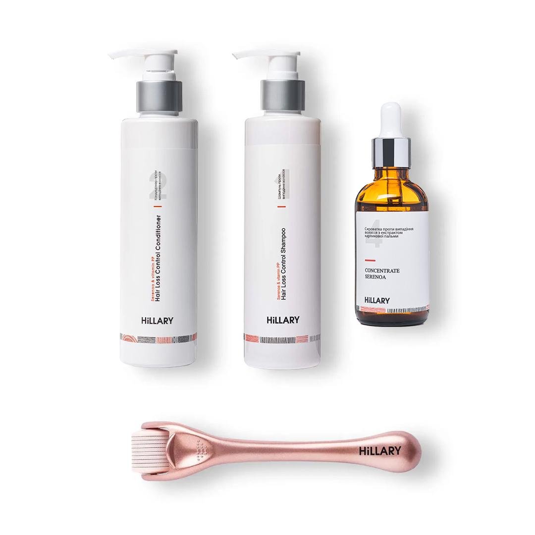 Набір проти випадіння волосся Hillary Мезороллер для шкіри голови (K-11-584)