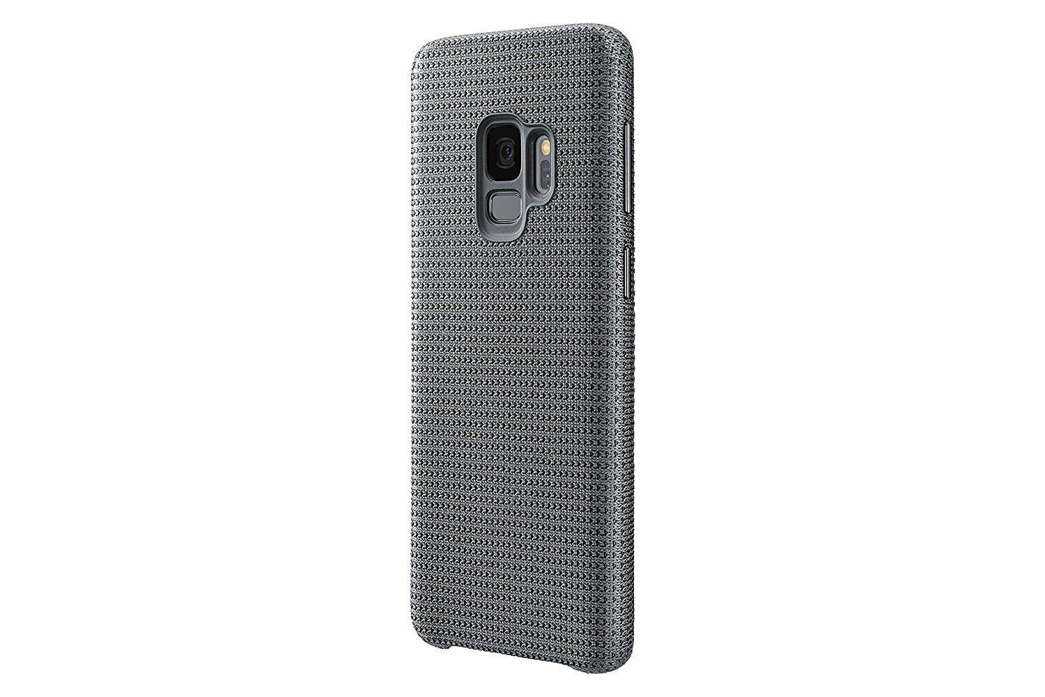 Фирменный противоударный чехол для Samsung Galaxy S9 Hyperknit Cover Grey - фото 3