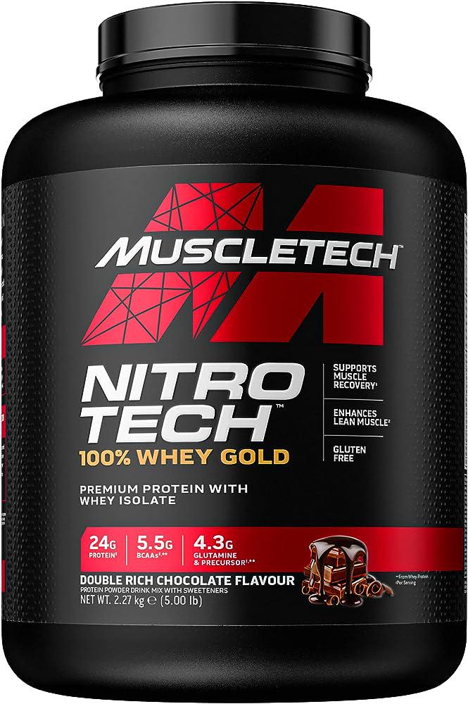 Протеин MuscleTech Nitro Tech 100 Whey Gold Chocolate 2270 г (00000038508)