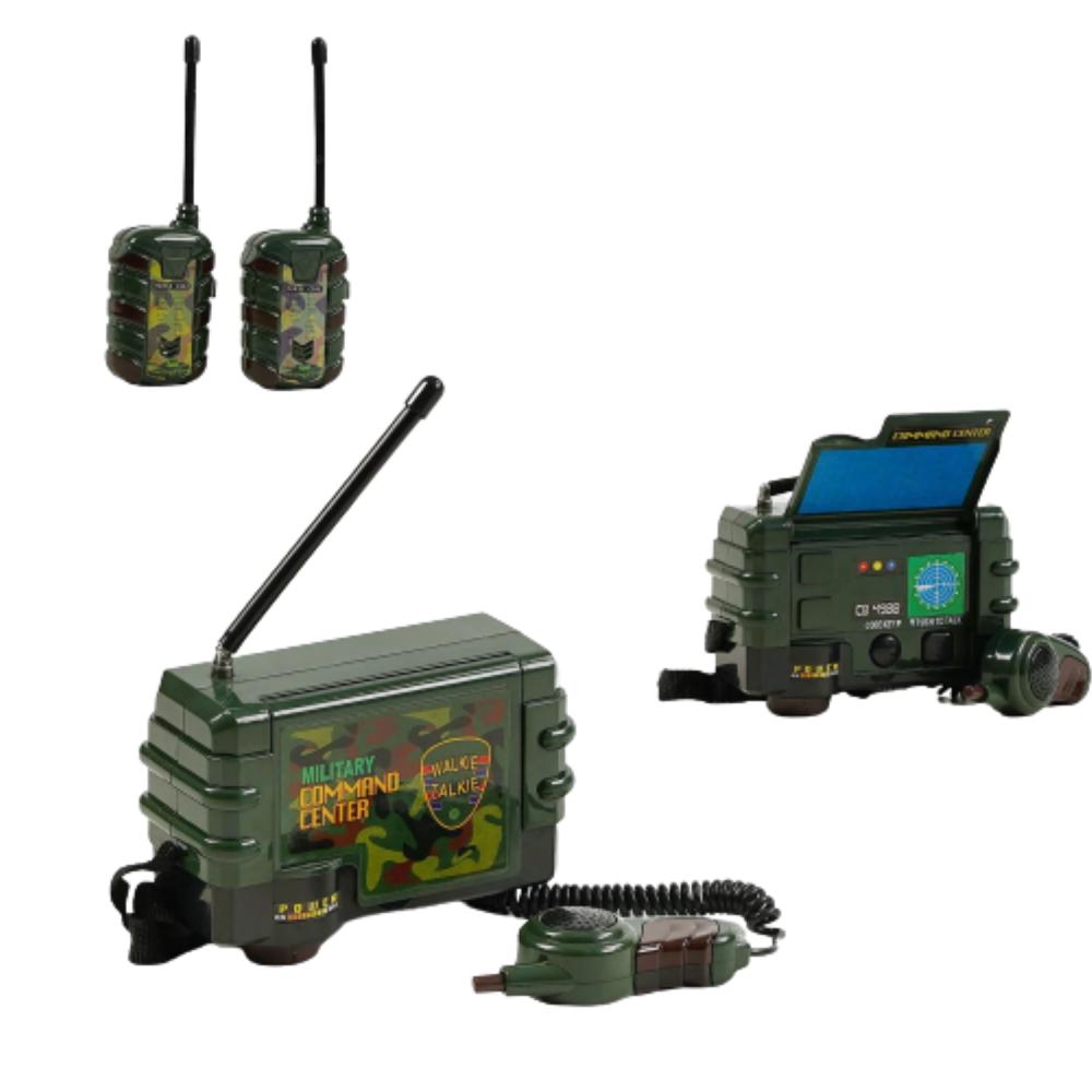 Рация Walkie Talkie станция командного центра 2 рации Хаки (133284)
