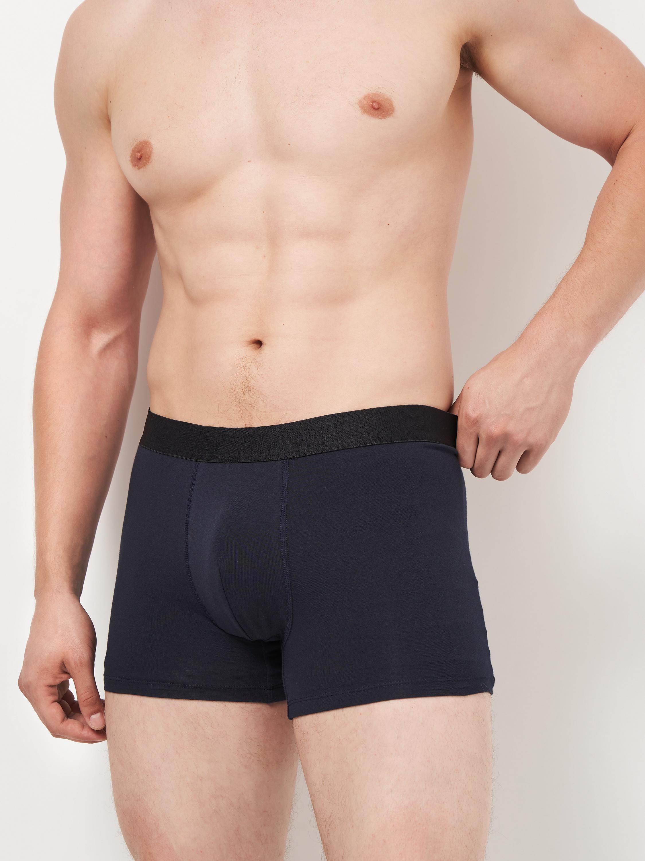 Трусы-боксеры мужские ROZA 014223 L Темно-синий (4824005736285)