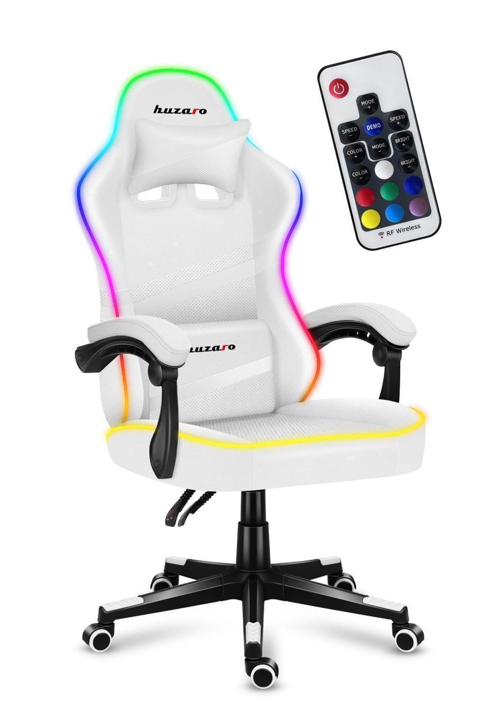 Кресло компьютерное Huzaro Force 4.4 RGB White (20662795) Кресло компьютерное Huzaro Force 4.4 RGB White (20662795)