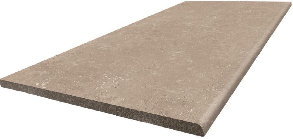 Ступенька из керамогранита Multistep Etna Beige бежевая 14x1200x330 мм (004686)