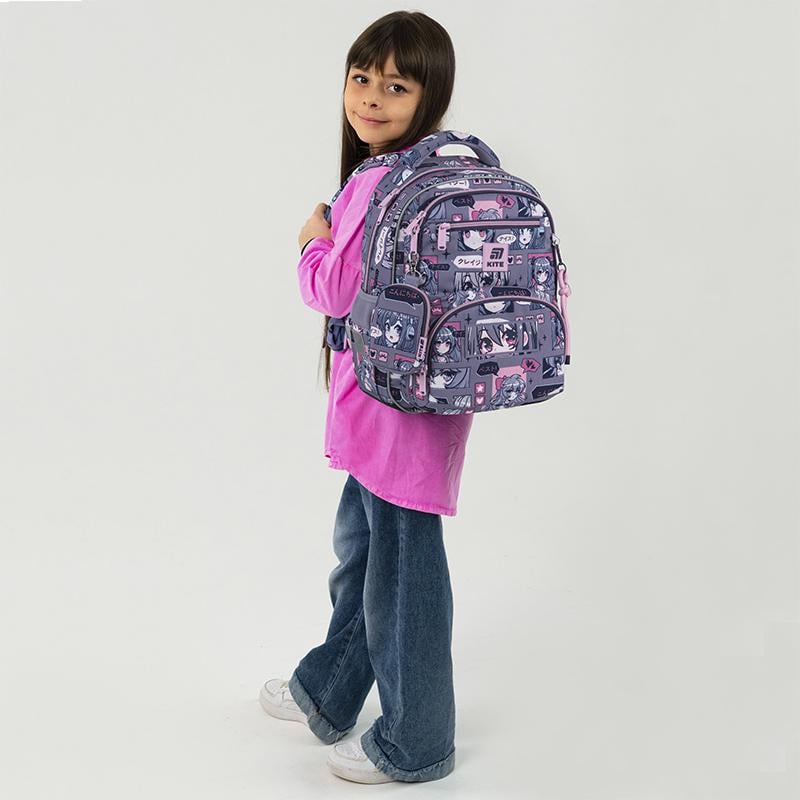 Школьный рюкзак с ортопедической спинкой KITE Education K25-773M-5 Anime Girl (995290)
