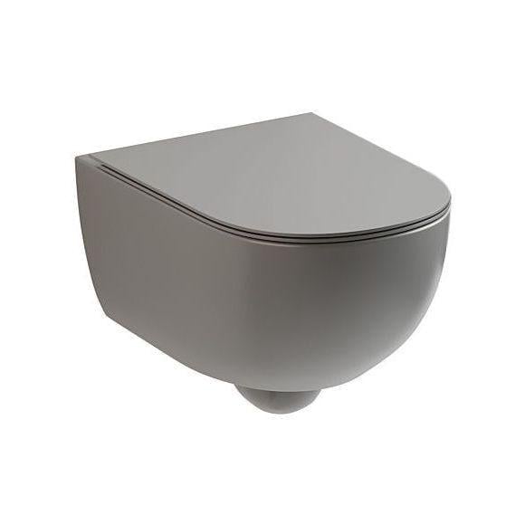 Унитаз подвесной Nic Design Pin с крышкой Soft-Close Sabbia matt (31512534)