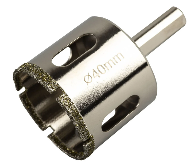 Коронка алмазная гальваническая Victorytool 40 мм