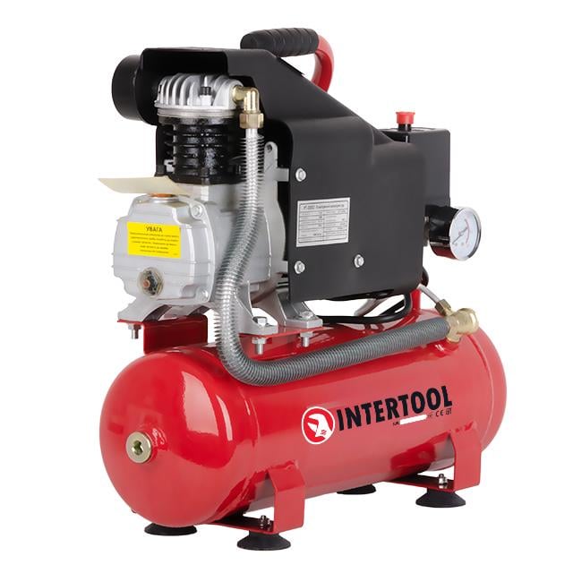 Масляный компрессор Intertool PT-0002 9 л 0,75 кВт 160 л/мин - фото 3 Масляный компрессор Intertool PT-0002 9 л 0,75 кВт 160 л/мин - фото 3
