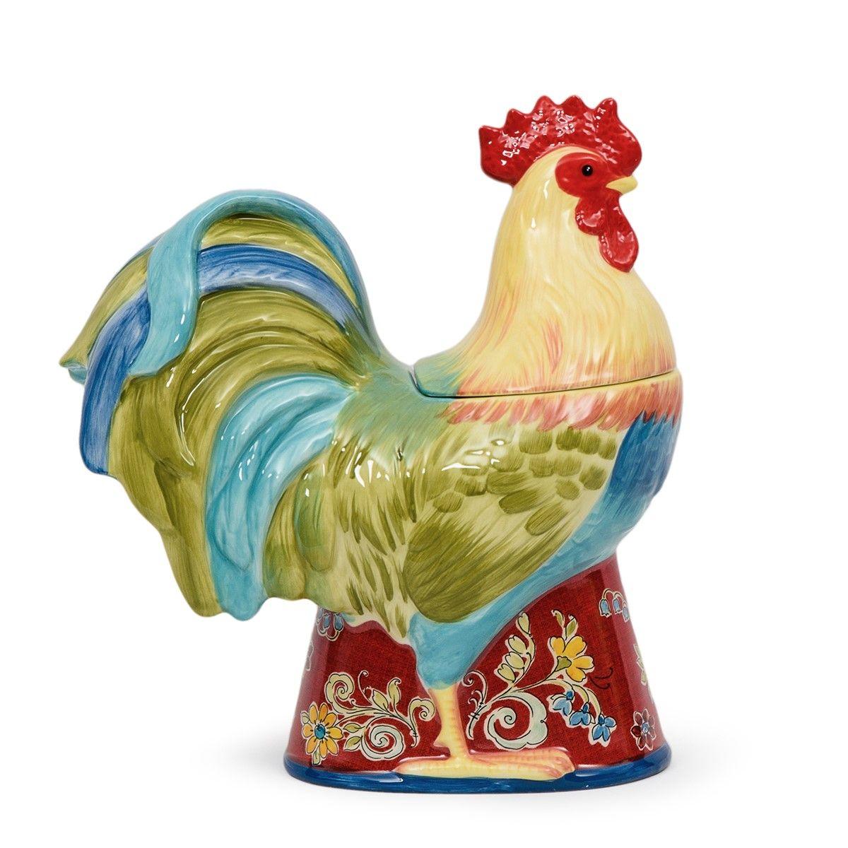 Емкость для хранения Certified International Утро на хуторе из керамики 28,6х26х12,7 см Разноцветный (28074-CI)