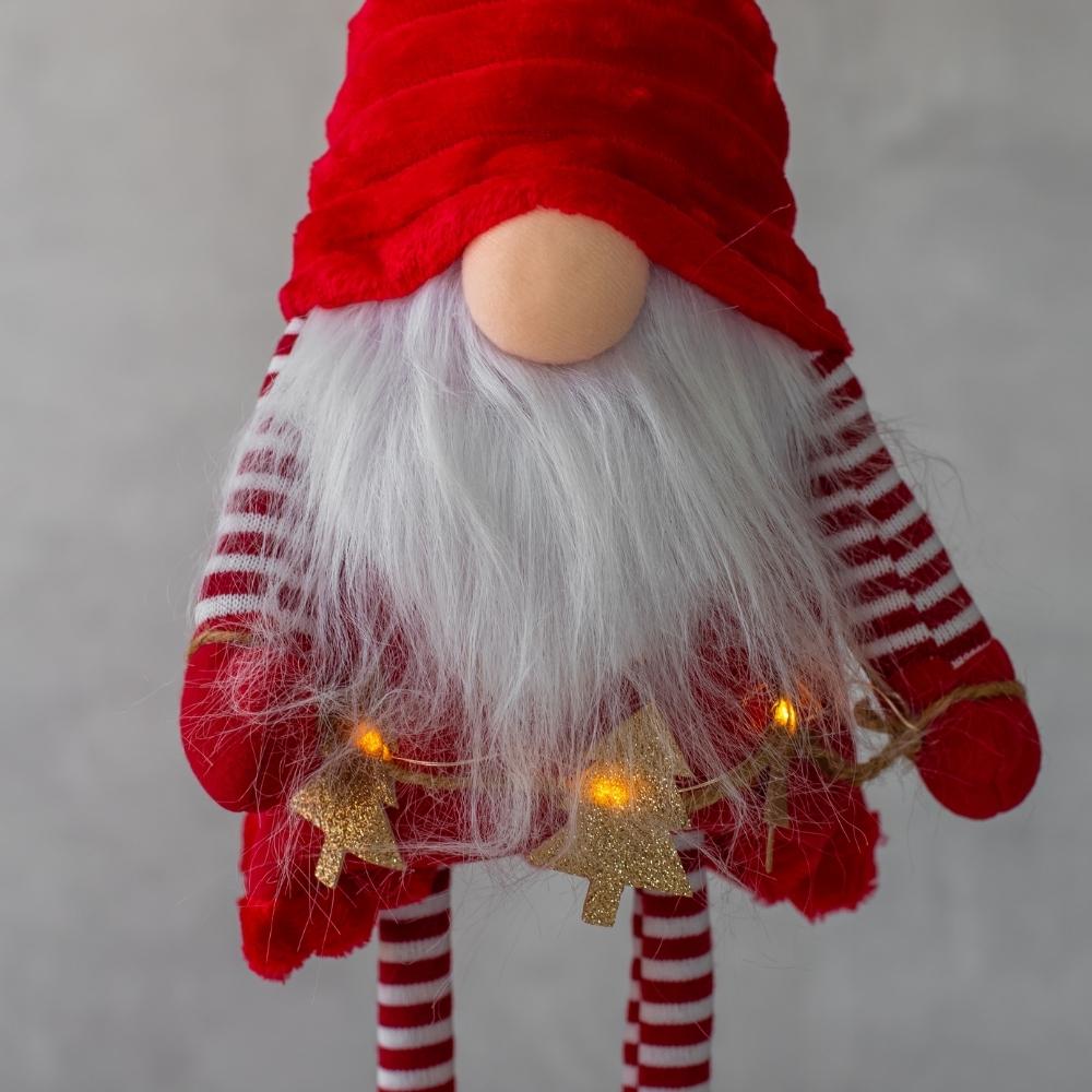 Фигурка с подсветкой Рождественский волшебник 68 см - фото 2 Фигурка с подсветкой Рождественский волшебник 68 см - фото 2