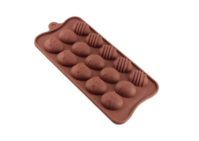 Форма силіконова для цукерок Великодня 15 шт. 22х10,5х1,5 см (MH-3388)