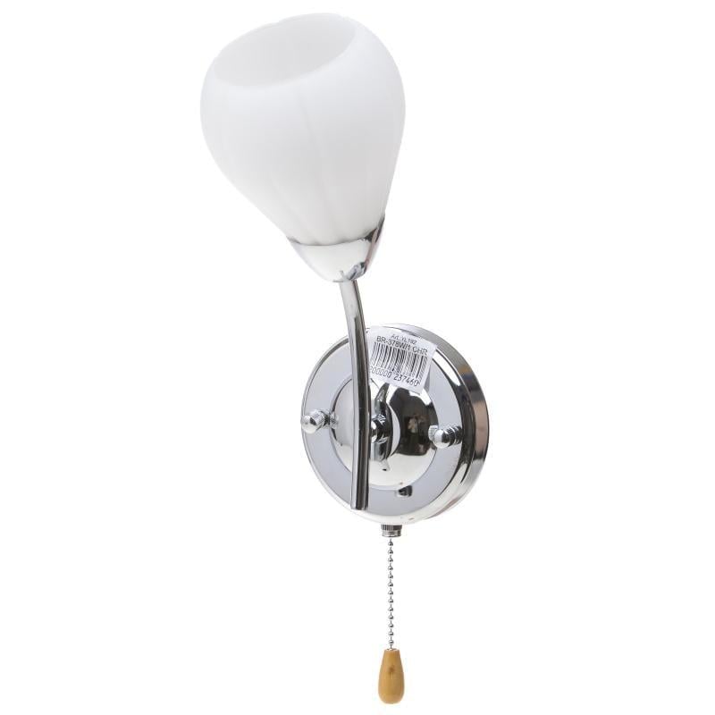 Бра настенное накладное классическое Brille BR-378W/1 CHR с выключателем