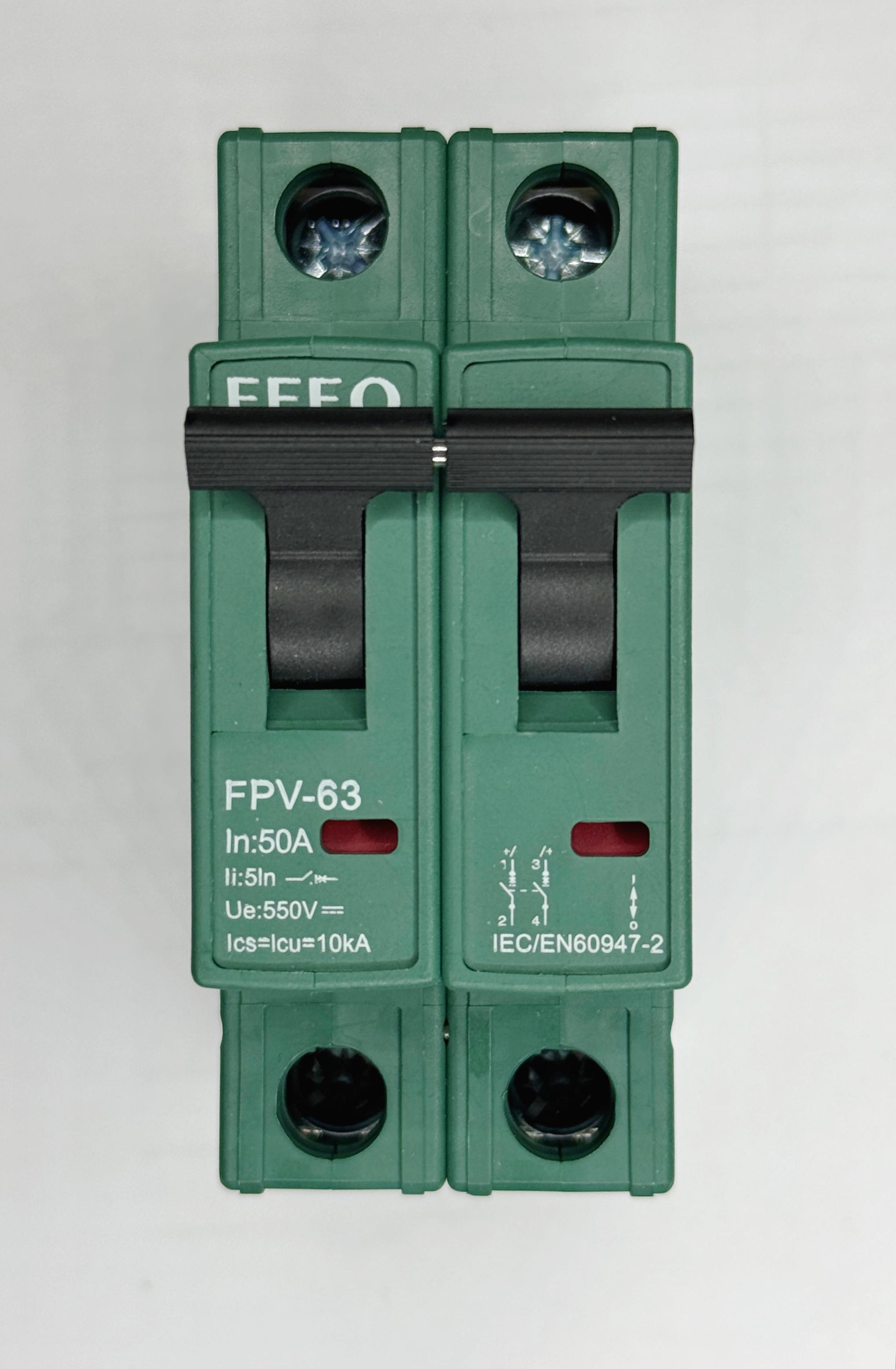 Автомат FEEO DC 2Р 50А (1214)