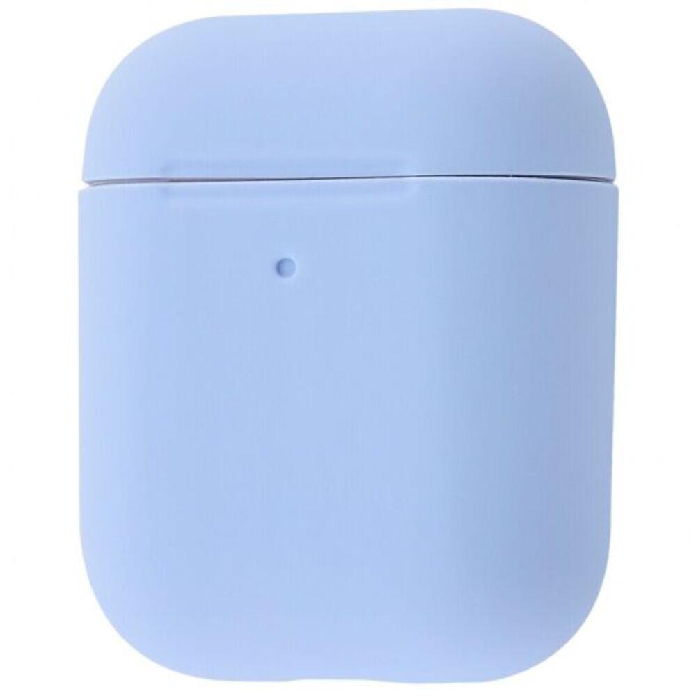 Силиконовый чехол для наушников Silicone Case for AirPods, Lilac Cream