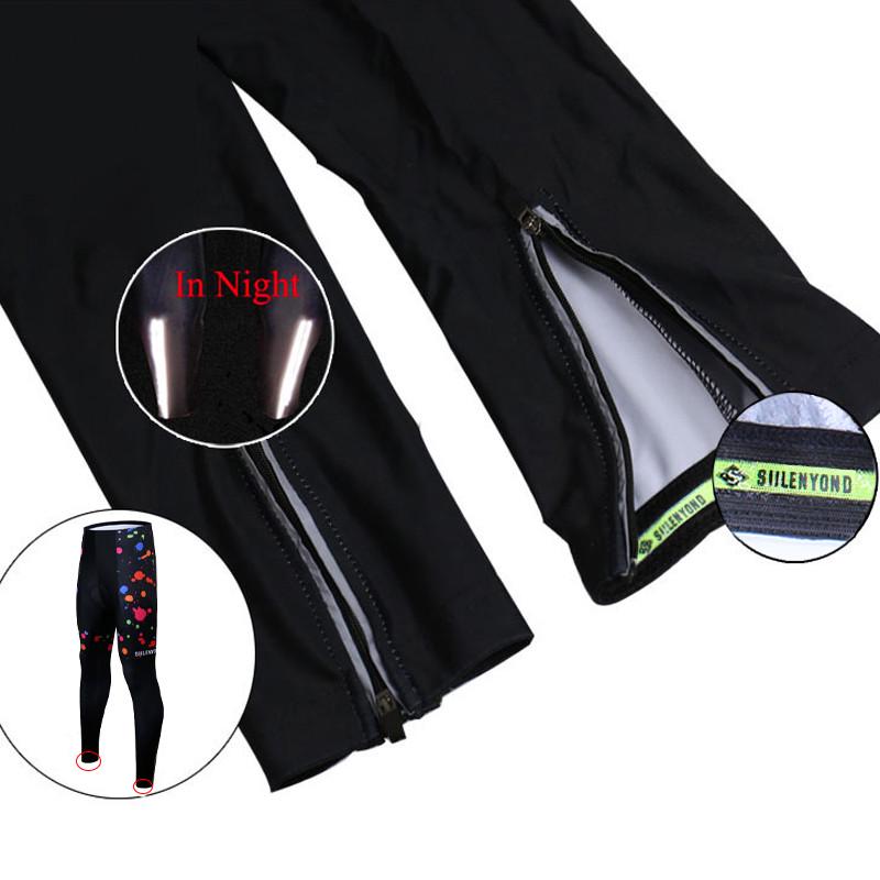 Вело костюм жіночий Siilenyond SW-CT-05702 Graffiti 3XL велоодягу кофта+штани - фото 8