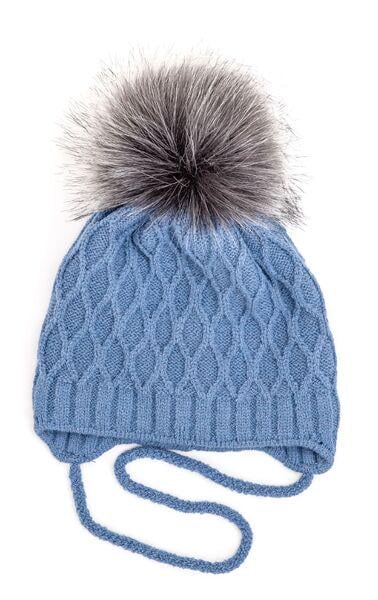 Шапка детская для мальчиков Робин D880 флис 44-48 см Кирпичный - фото 3