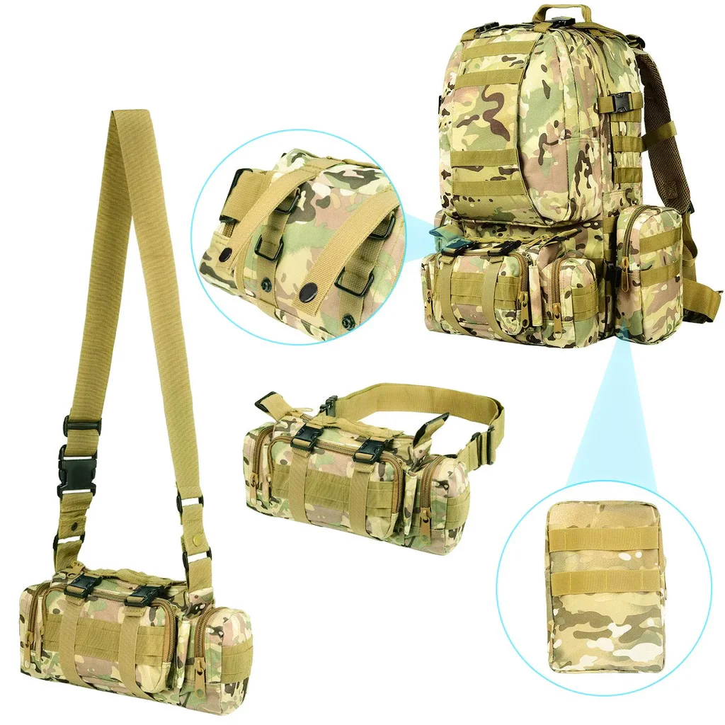 Рюкзак военный Defense Pack Assembly 50 л Multicam (BL012-49) - фото 5 Рюкзак военный Defense Pack Assembly 50 л Multicam (BL012-49) - фото 5