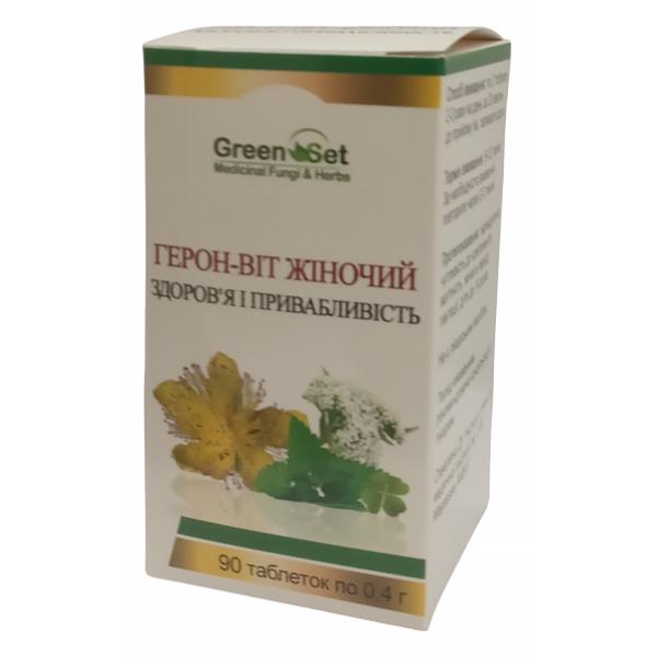 Комплекс при менопаузе Green Set Герон-вит Женский 90 табл. (000024078)