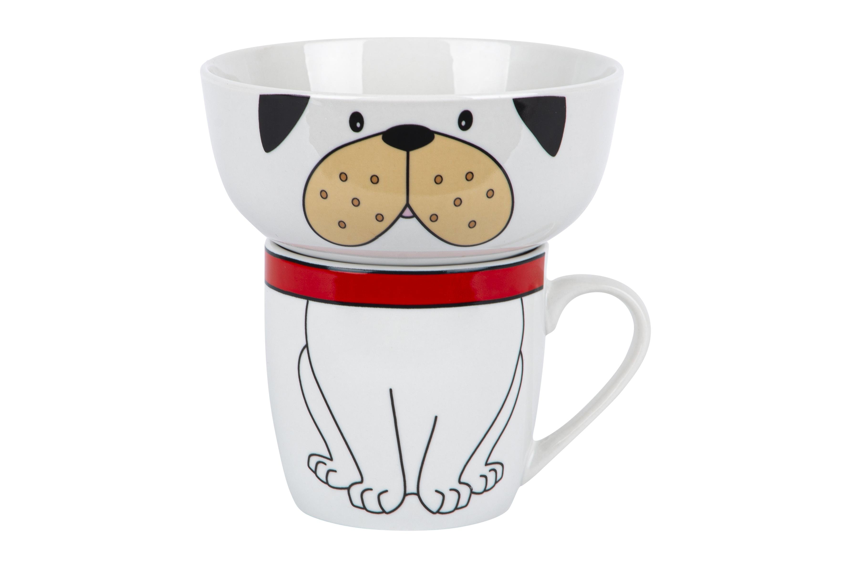 Набір дитячого посуду Limited Edition HAPPY DOG 2 шт. (UG-YF6011)