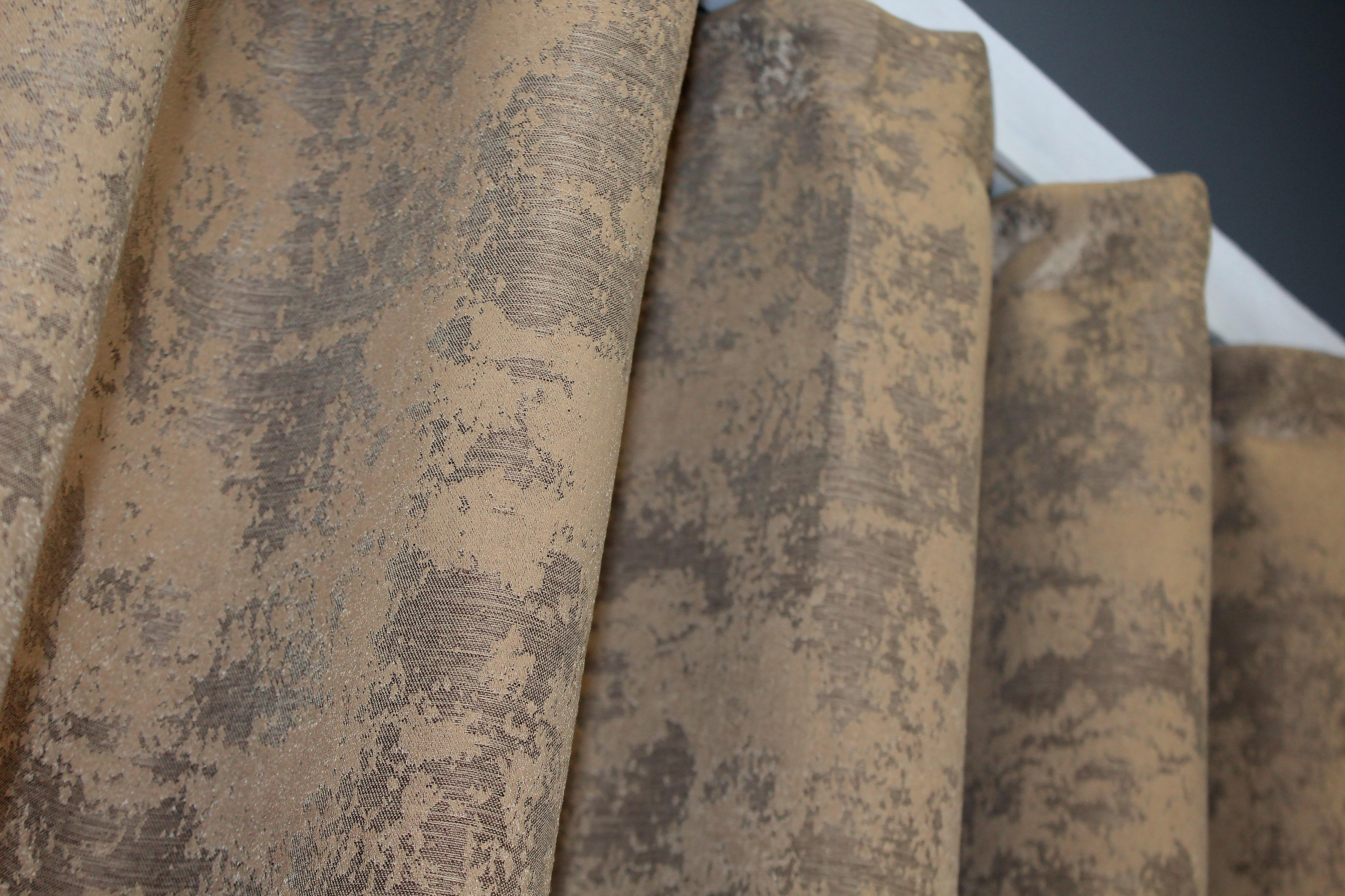 Комплект штор VR-Textil Sultan YL №1207ш жакард 130х170 см 2 шт. Капучино (35-0080) - фото 5