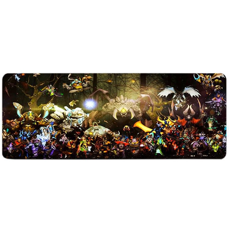 Килимок тканинний DOTA2 Attack of the Titans 3 мм 300х700 мм
