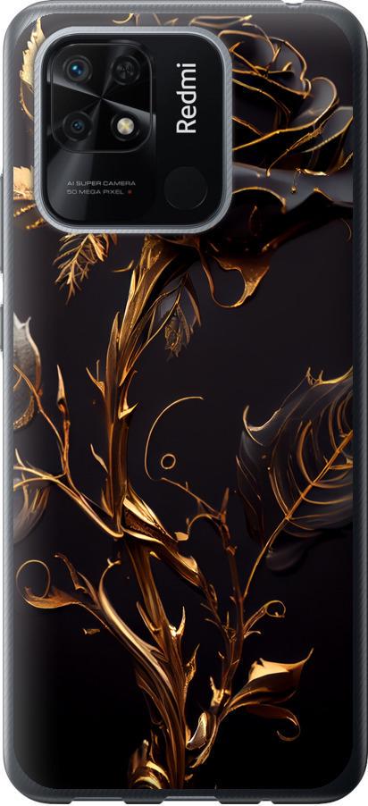 Чехол на Xiaomi Redmi 10C Роза 3 (5552u-2591-42517) Чехол на Xiaomi Redmi 10C Роза 3 (5552u-2591-42517)
