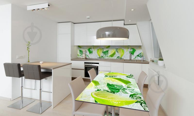 Наклейка виниловая на стол Zatarga «Лимоны во льду» 650х1200 мм Z180635/1st Наклейка виниловая на стол Zatarga «Лимоны во льду» 650х1200 мм Z180635/1st