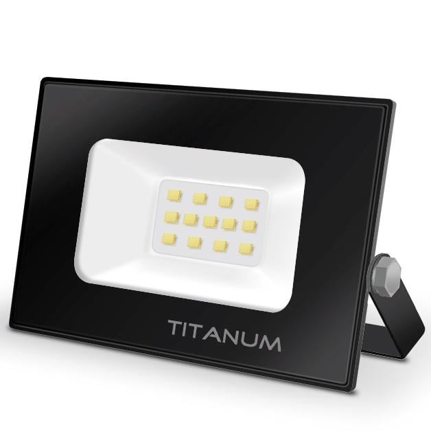 Захищений світлодіодний прожектор TITANUM 10W 6000K TLF106 220V IP65