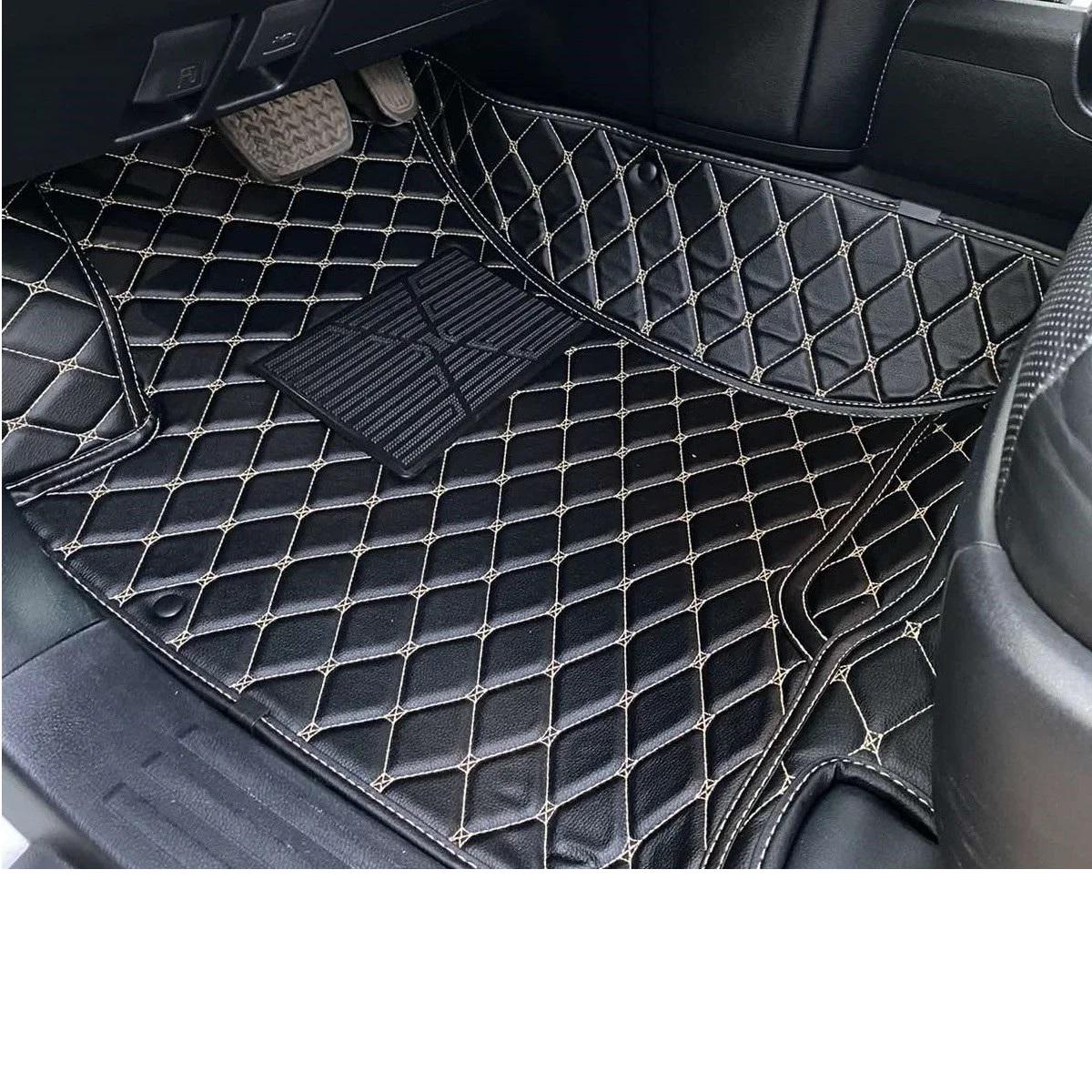 Автомобільні 3D килимки Toyota Land Cruiser Prado 120 2002-2009 з екокожі комплект у салон - фото 5 Автомобільні 3D килимки Toyota Land Cruiser Prado 120 2002-2009 з екокожі комплект у салон - фото 5