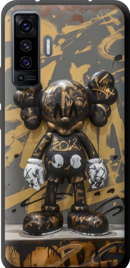 Чехол на Vivo X50 Bronze kaws (6097b-1955-42517)