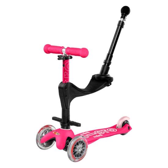 Самокат Micro Mini Deluxe Plus Розовый (Аopt.roliki2_51)