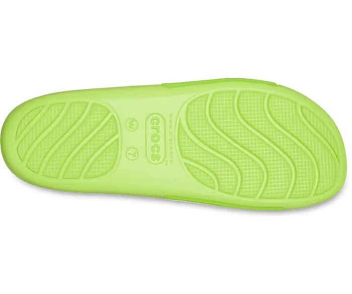 Слайды Crocs Splash Glossy р. W9/EUR 39-40 Limeade (13454112) - фото 3